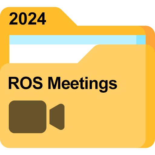 ROS meeting videos 2024